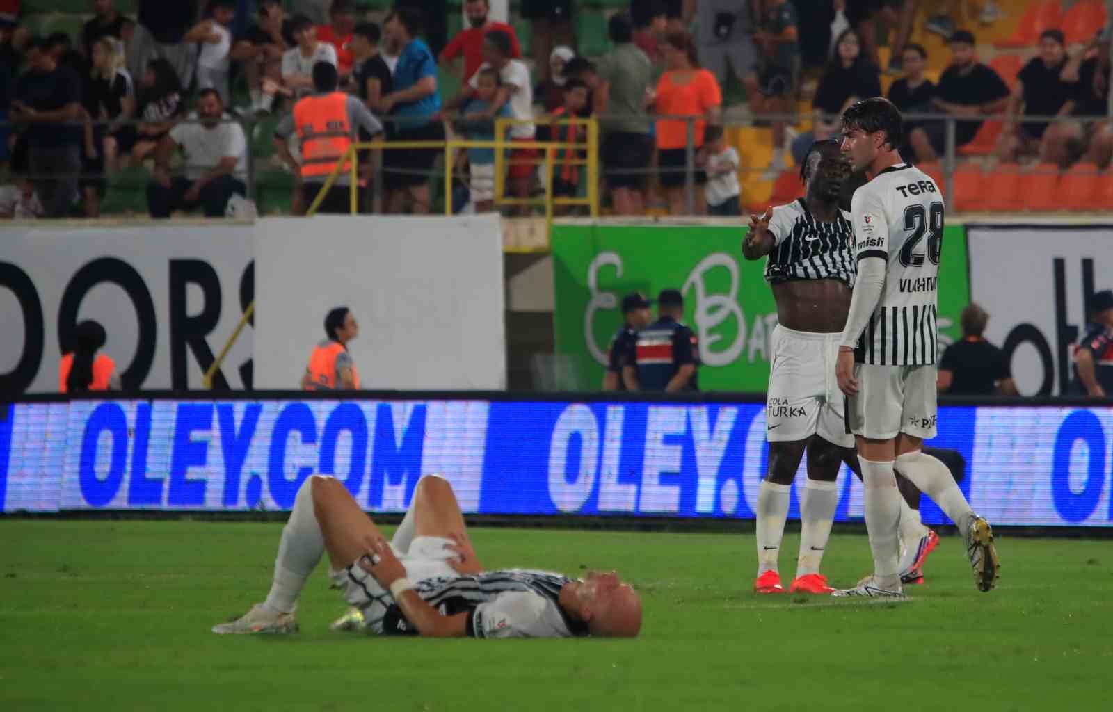 Trendyol Süper Lig: Corendon Alanyaspor: 1 - Beşiktaş: 0 (Maç sonucu)