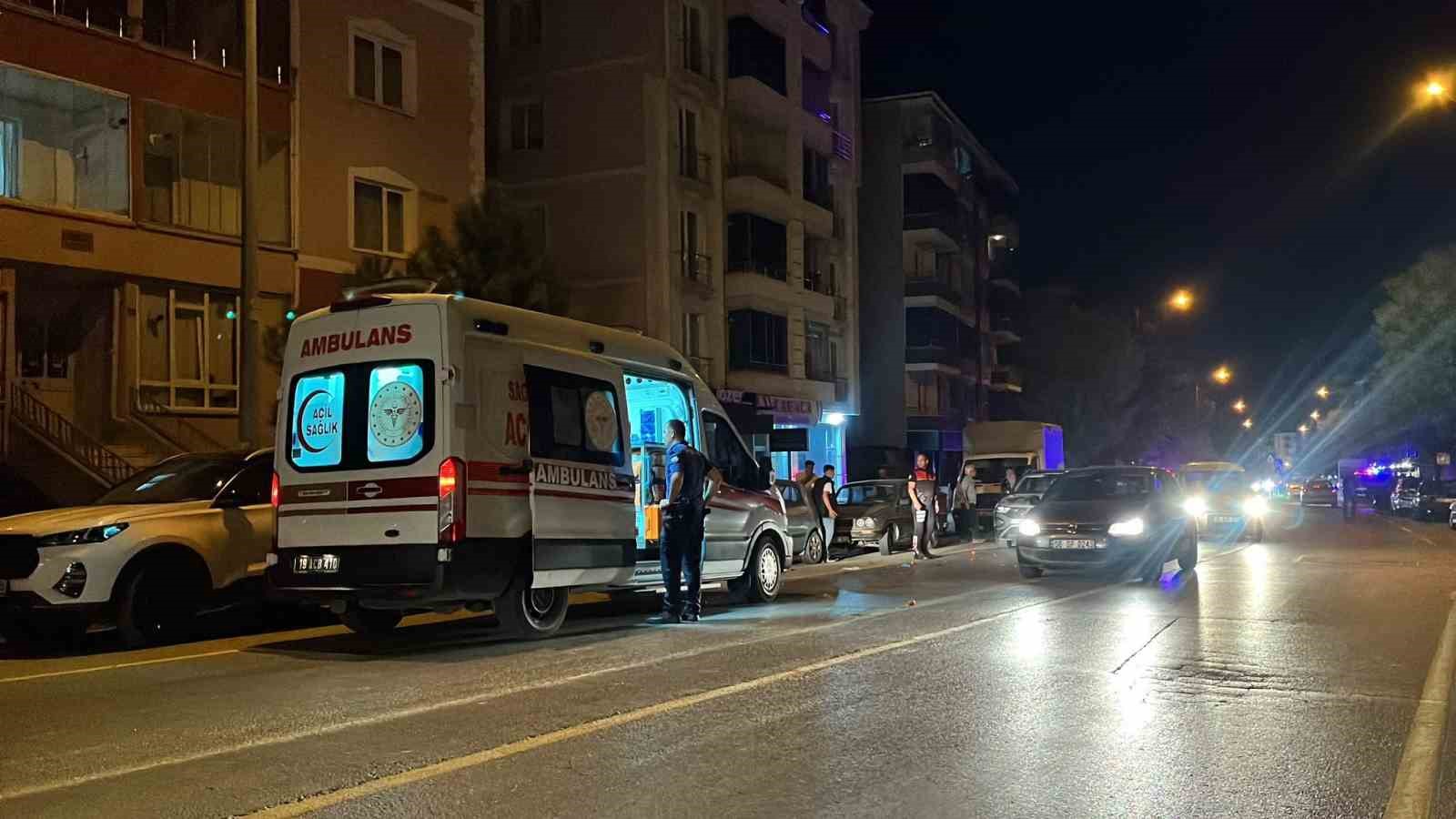 Çorum’da otomobilin çarptığı yaya yaralandı