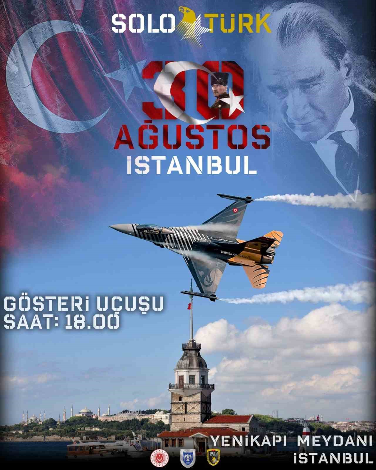 SOLOTÜRK’ten İstanbul’da imza töreni ve gösteri uçuşu