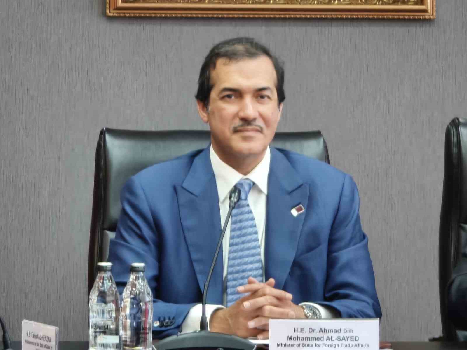 Bakan Bolat, Katarlı Mevkidaşı Al Sayed ile görüştü