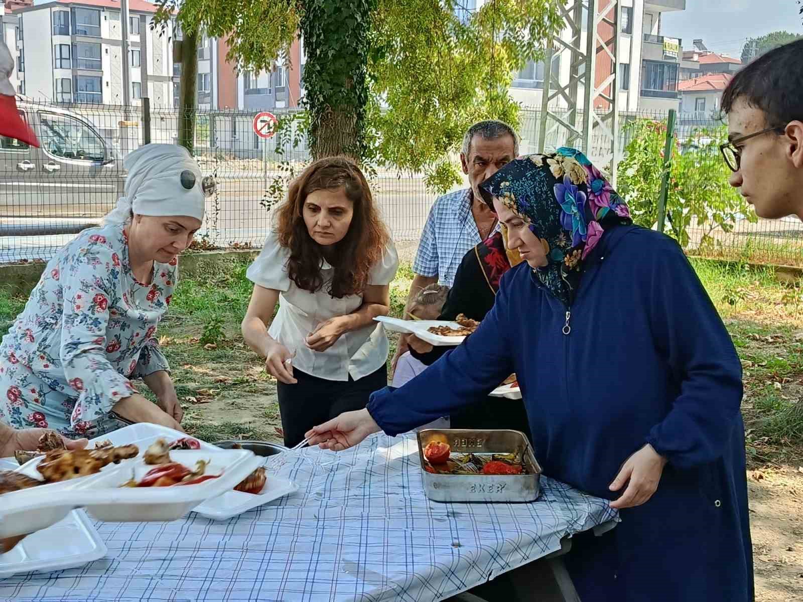 Bafra’da görme engellilerden geleneksel piknik buluşması