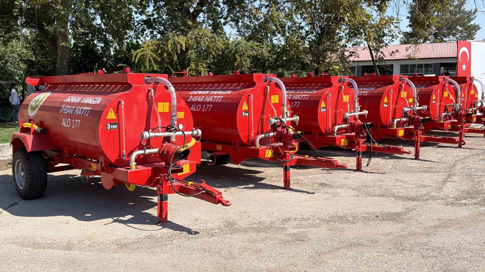 Adıyaman’da orman yangını önlemi: Alevler büyümeden müdahale için 36 tanker