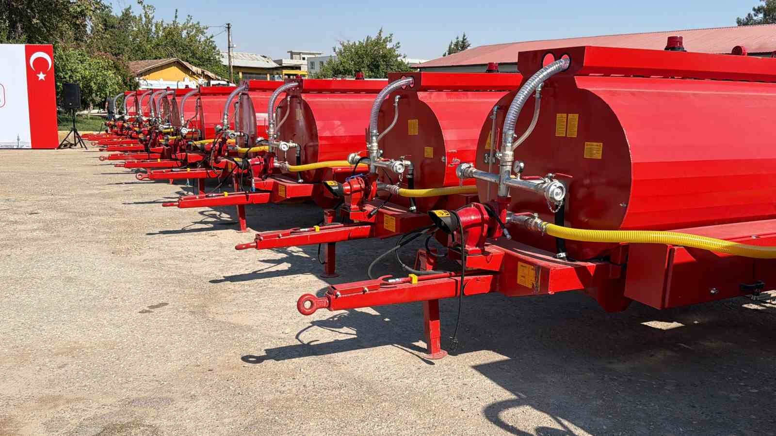 Adıyaman’da orman yangını önlemi: Alevler büyümeden müdahale için 36 tanker