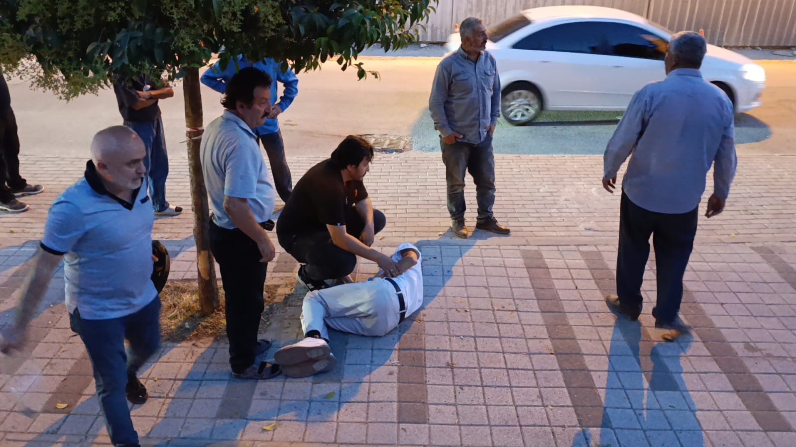 Bursa’da motosiklet kazasında bir kişi yaralandı