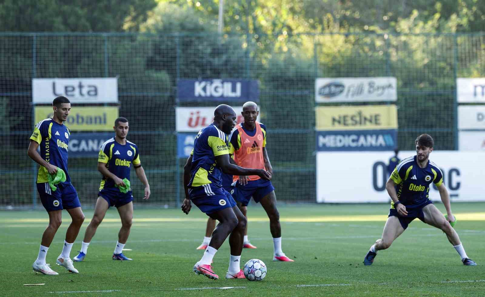 Fenerbahçe, Lyon maçının hazırlıklarını sürdürdü