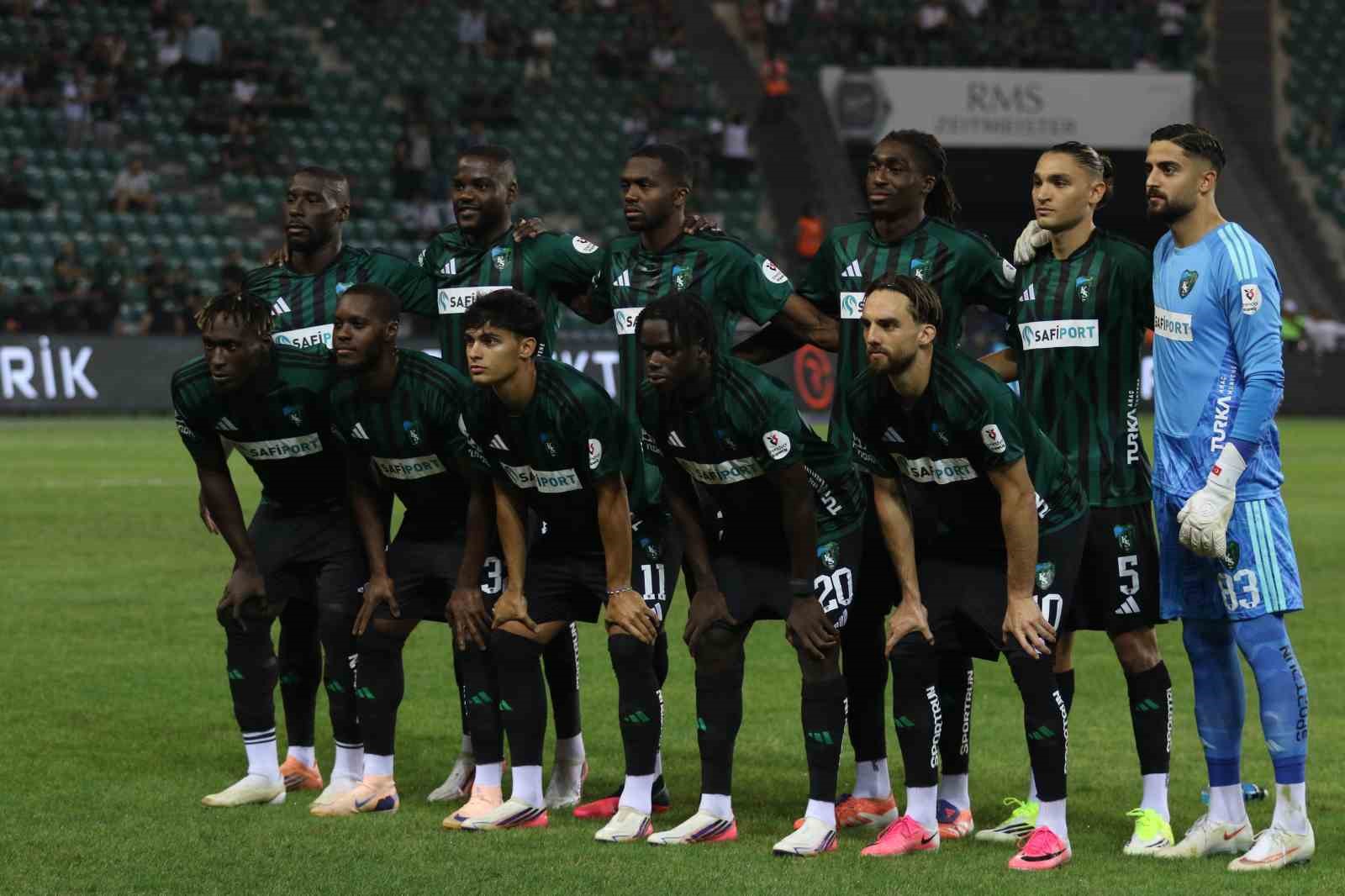 Trendyol Süper Lig: Kocaelispor: 1 - Amed Sportif Faaliyetler: 0 (Maç devam ediyor)
