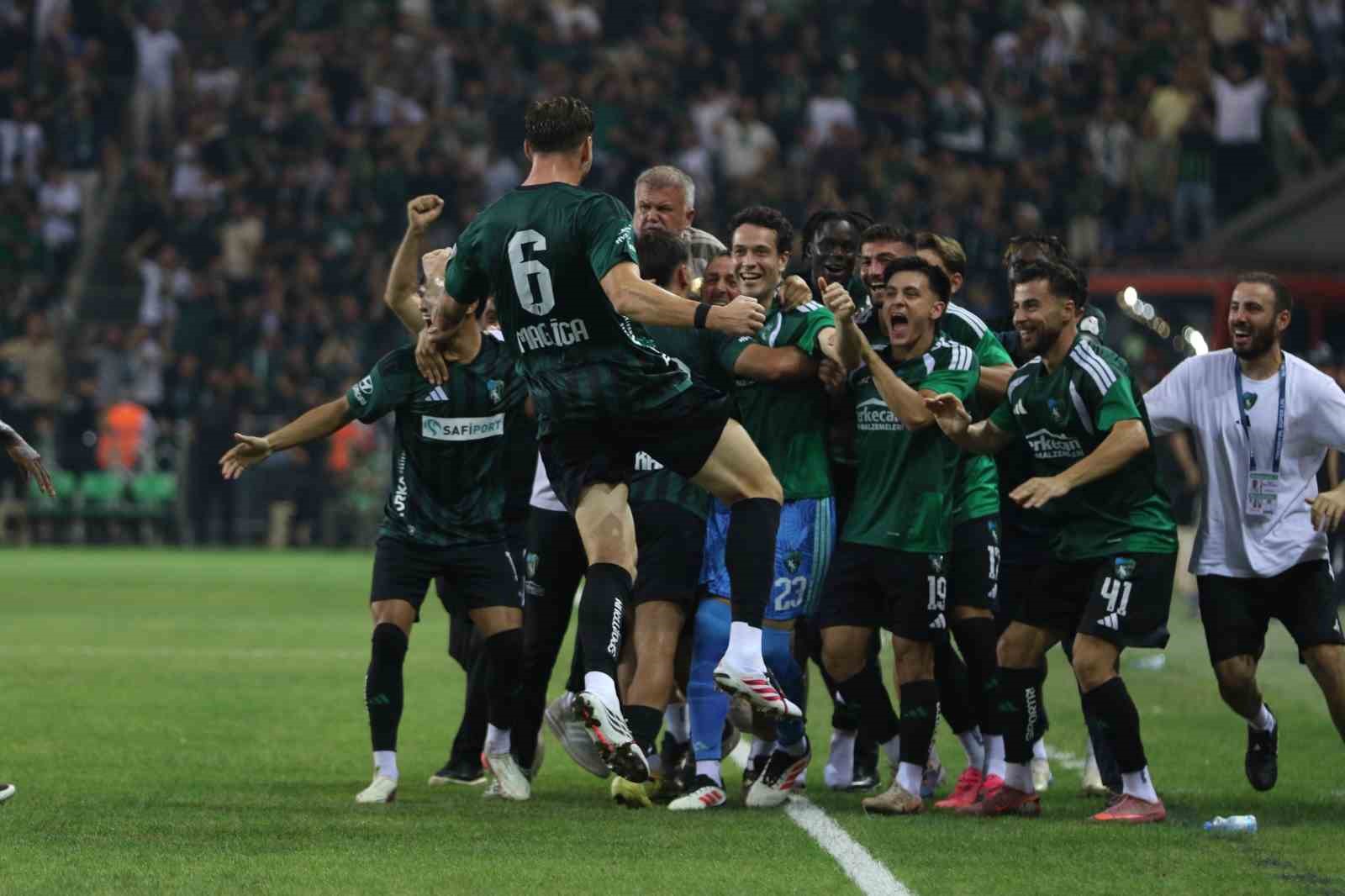 Trendyol Süper Lig: Kocaelispor: 2 - Amed Sportif Faaliyetler: 0 (Maç sonucu)