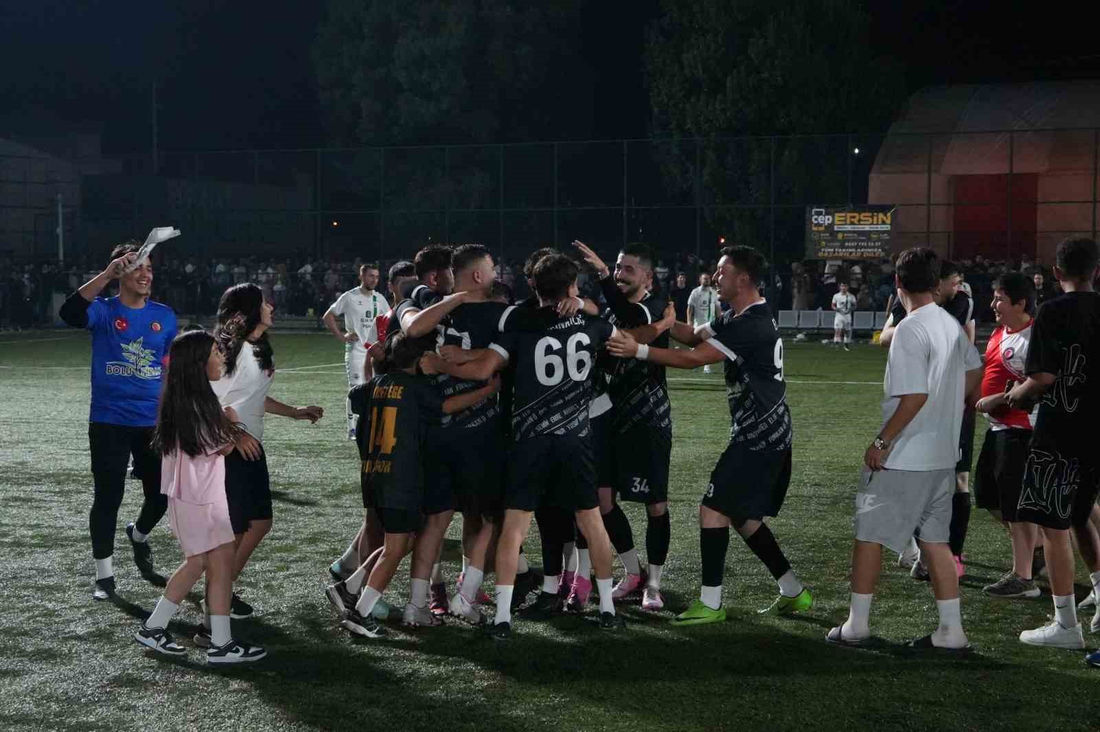 Bolu’da nefes kesen final
