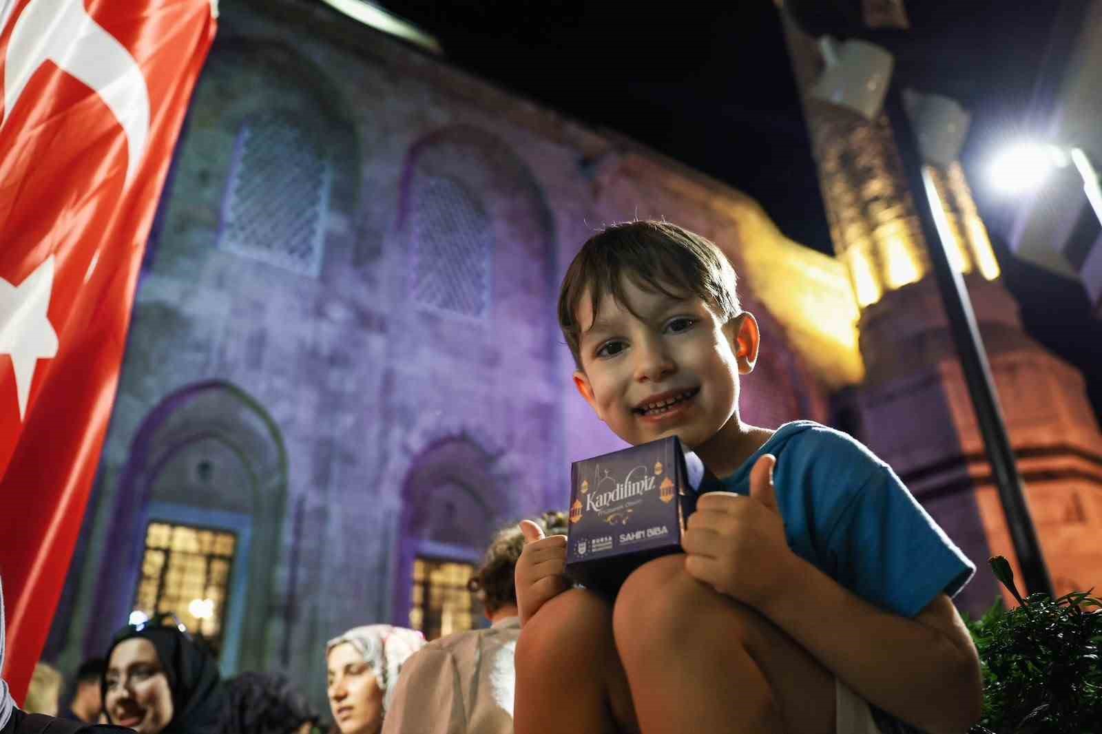 Başkan Vekili Biba, Mevlid Kandili’ni Bursalılarla birlikte idrak etti