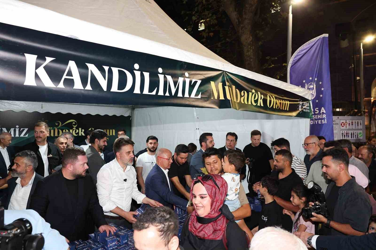 Başkan Vekili Biba, Mevlid Kandili’ni Bursalılarla birlikte idrak etti