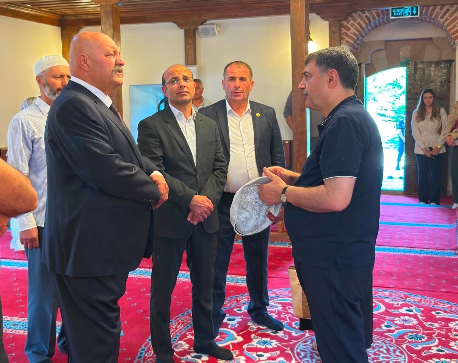 TİHEK Başkanı Şahin Demirözü’nde ziyaretlerde bulundu
