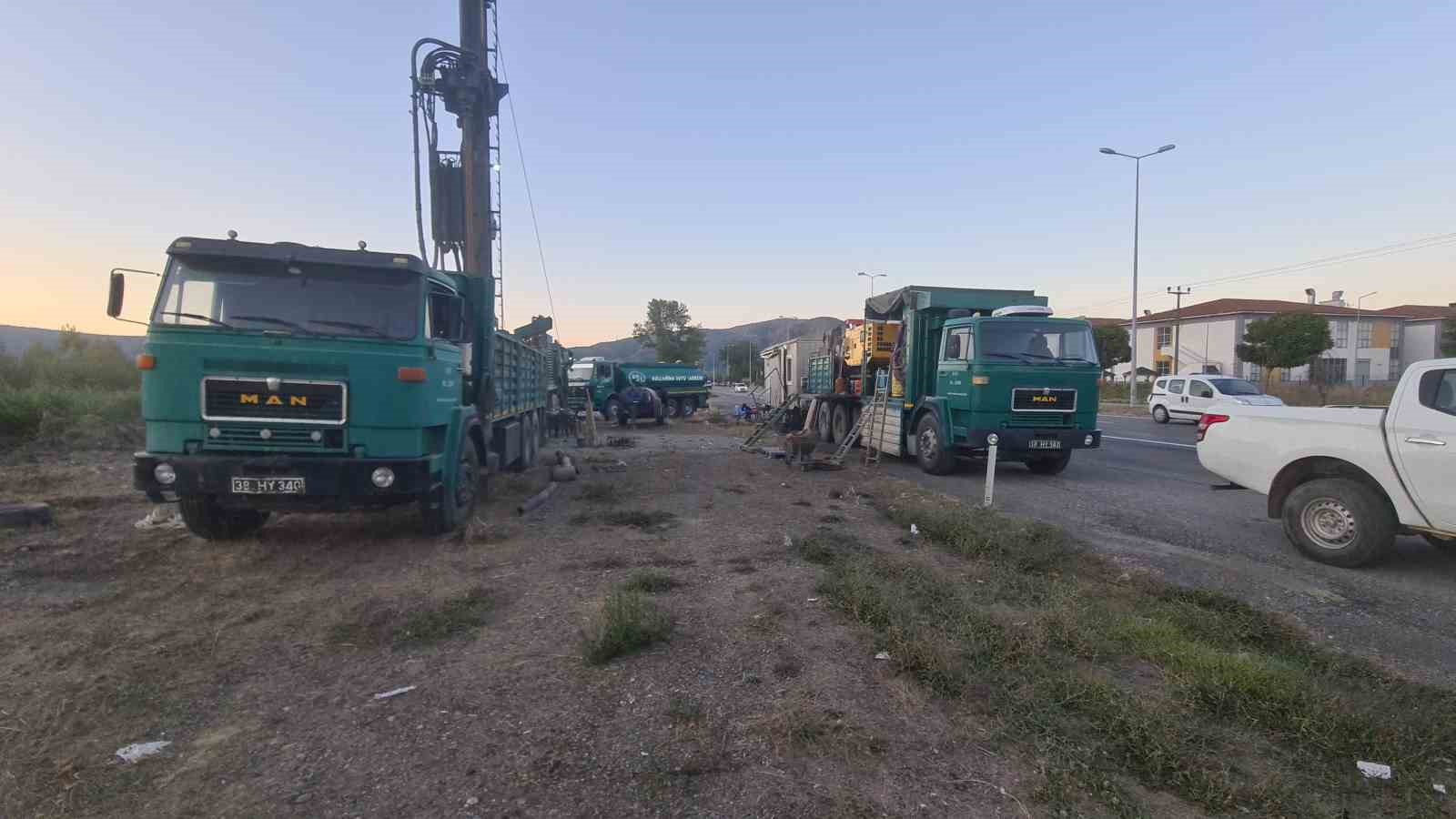 DSİ ekipleri Çaycuma’da yeraltı suyu için sahada