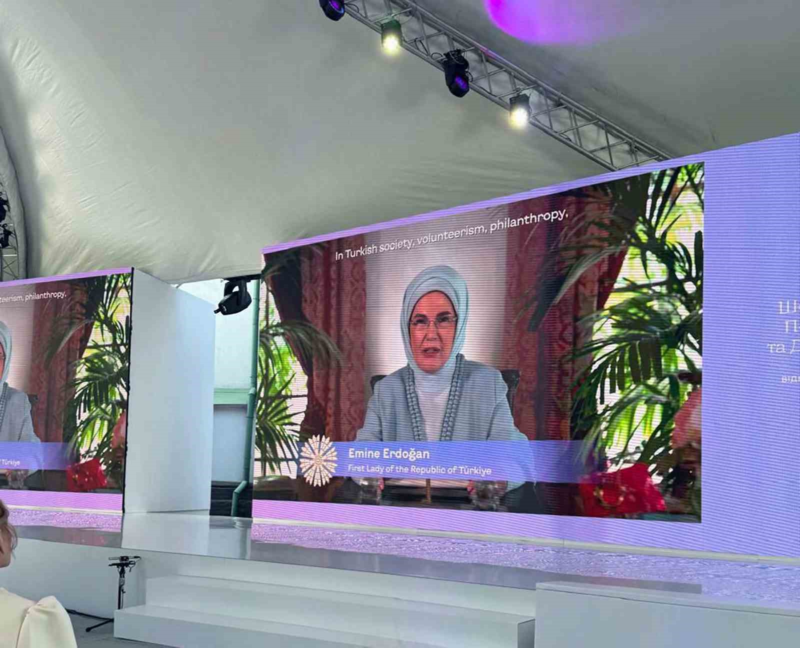 Emine Erdoğan, 6. Lider Eşleri Zirvesi’ne video mesaj gönderdi: