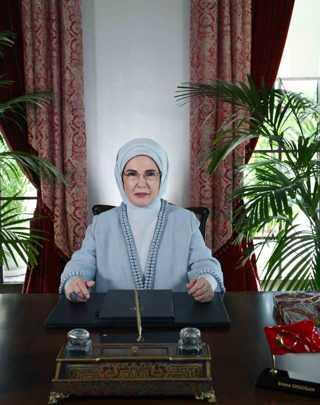 Emine Erdoğan, 6. Lider Eşleri Zirvesi’ne video mesaj gönderdi: