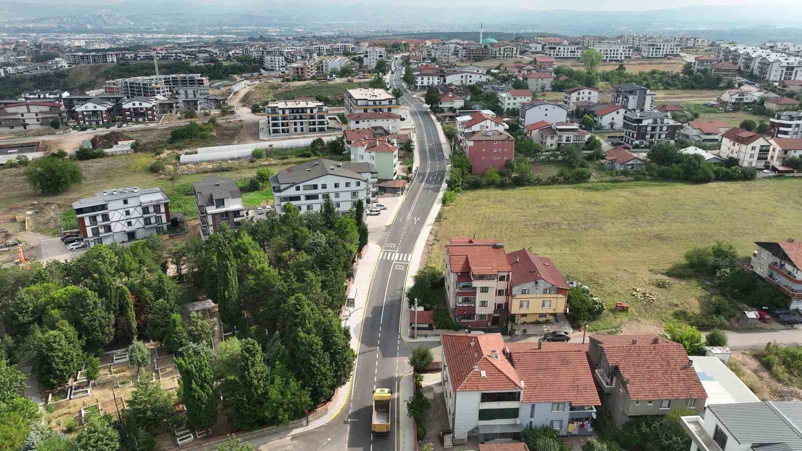 Başiskele’nin önemli güzergahları modernize edildi
