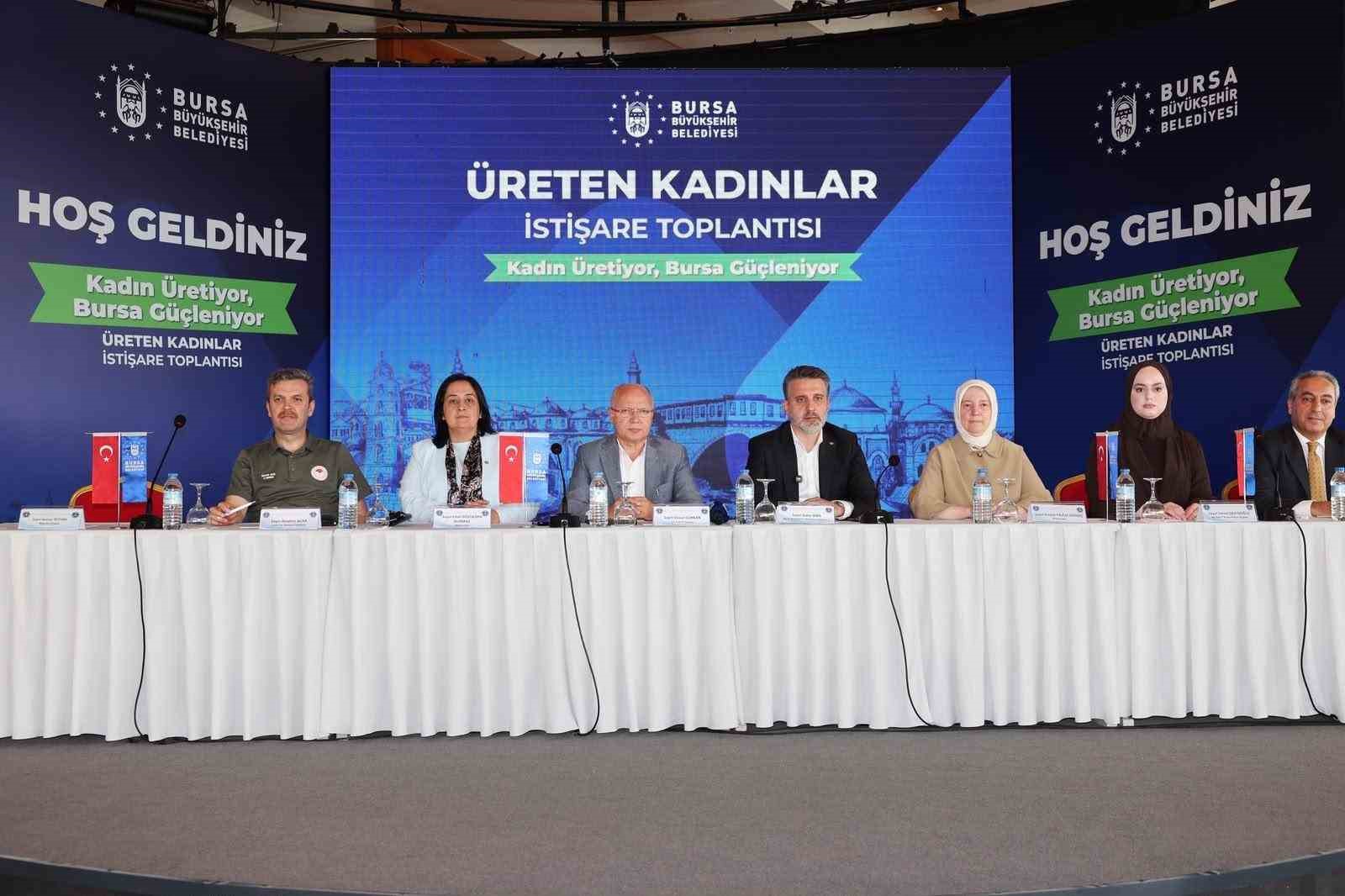 Bursa Büyükşehir’den kadın kooperatiflerine destek...