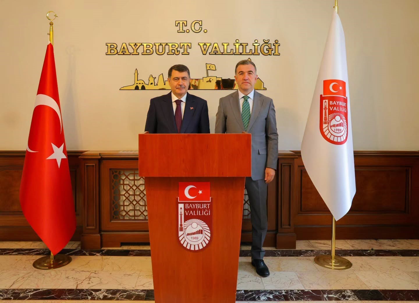 TİHEK Başkanı Şahin Bayburt’ta temaslarda bulundu