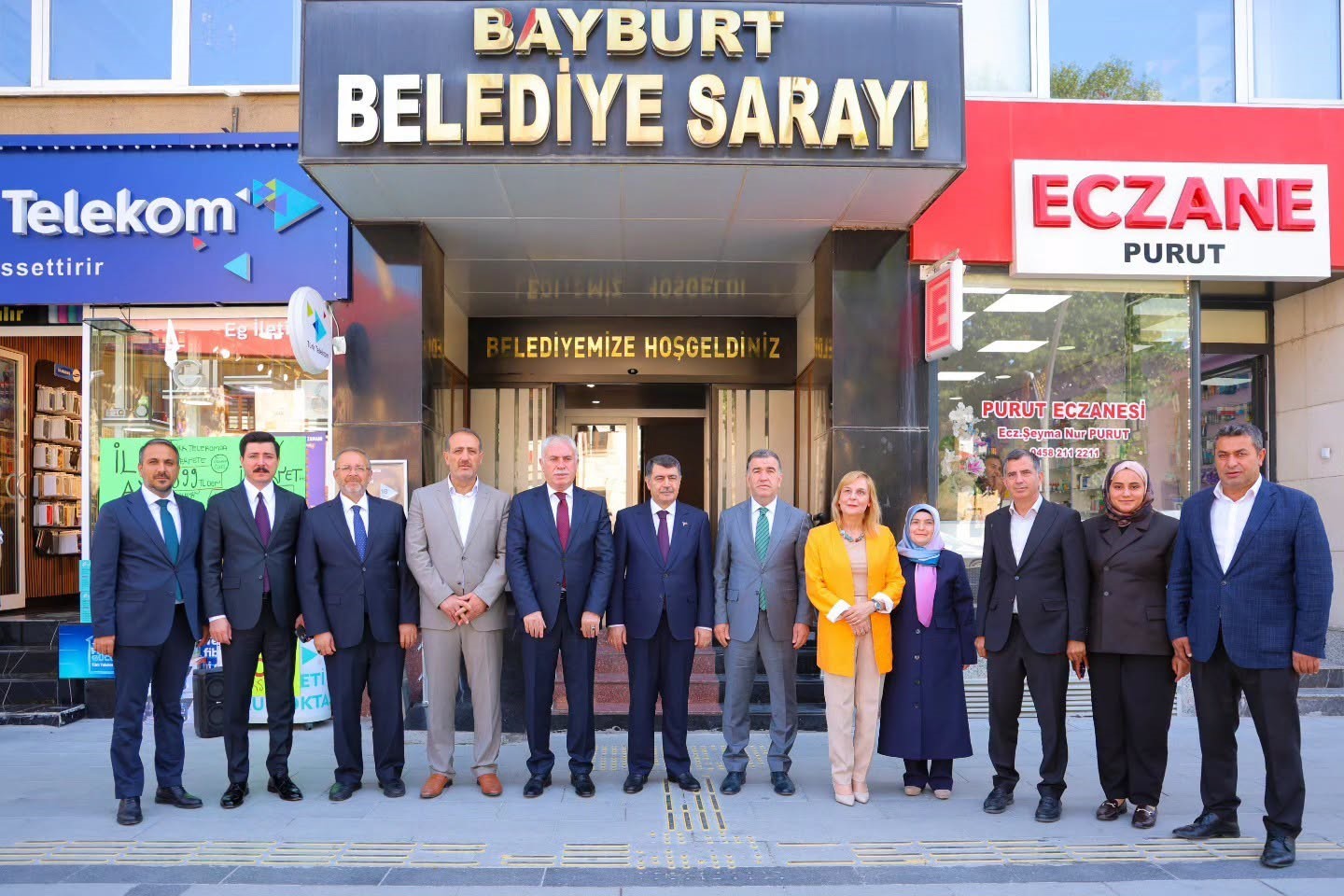TİHEK Başkanı Şahin Bayburt’ta temaslarda bulundu