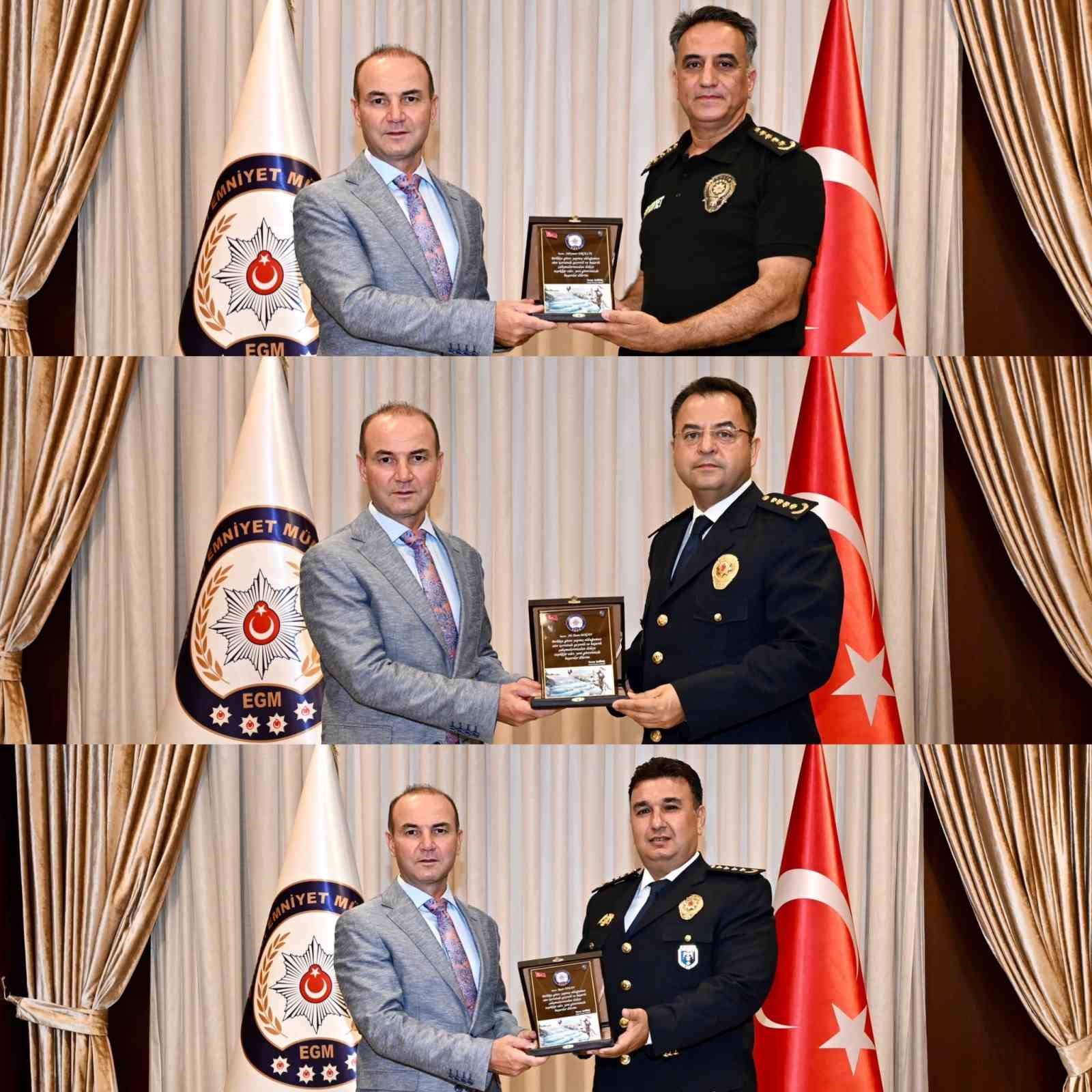 Denizli İl Emniyet Müdürlüğünde terfi heyecanı yaşandı