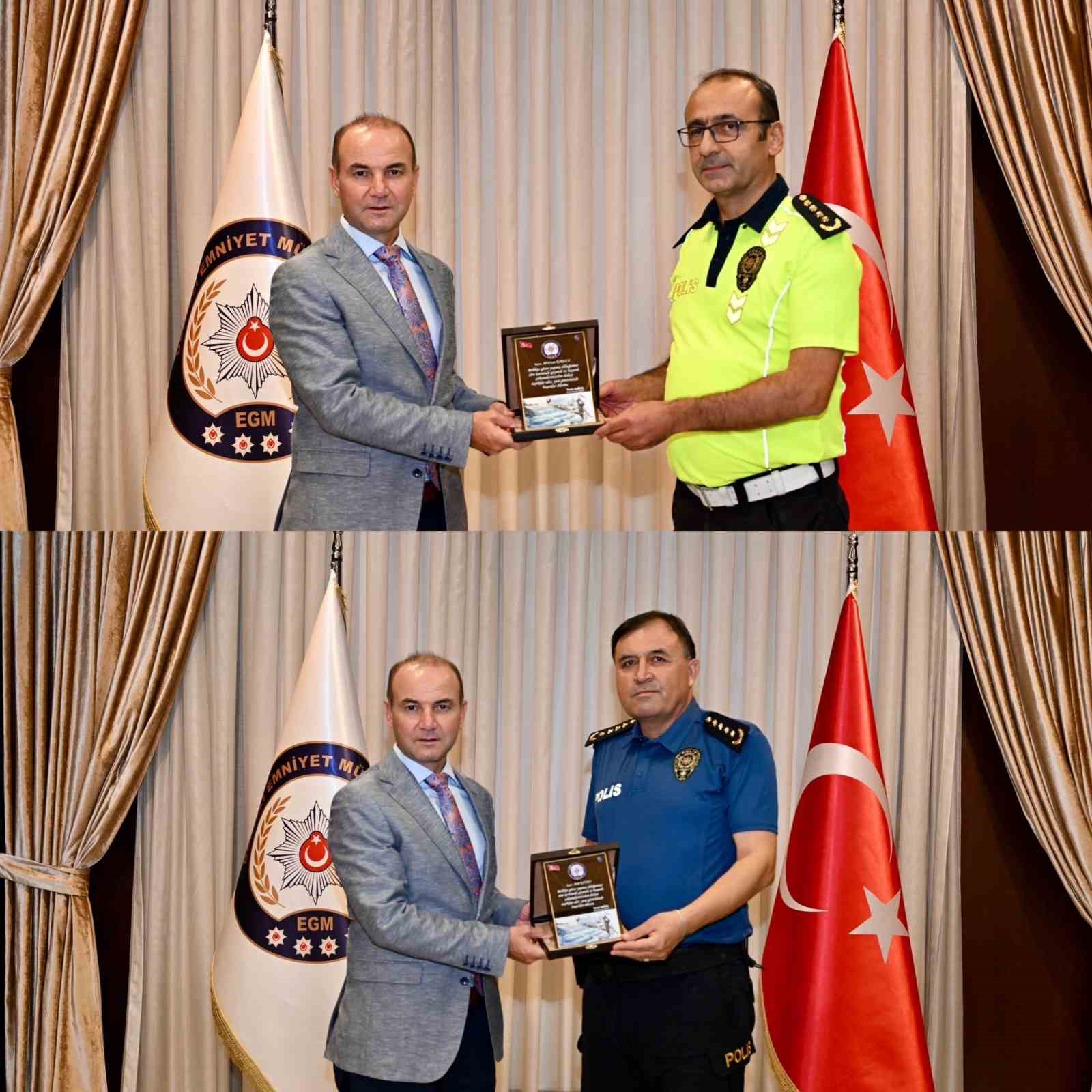 Denizli İl Emniyet Müdürlüğünde terfi heyecanı yaşandı