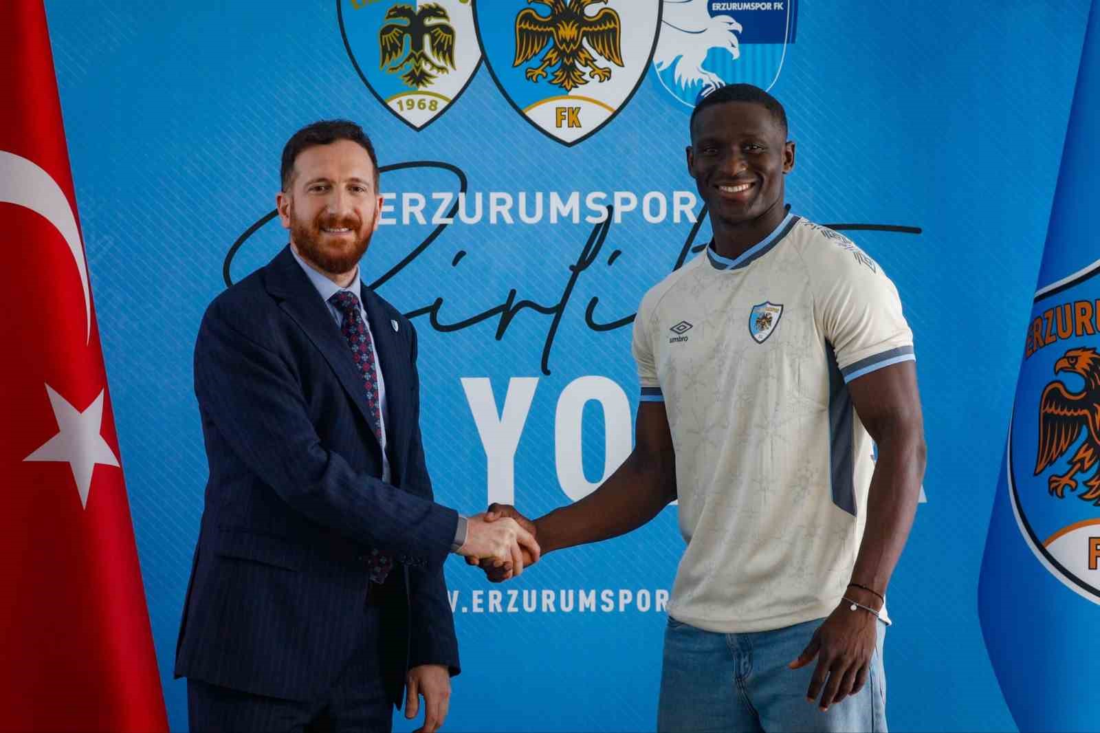 Erzurumspor FK, Diabate’yi kadrosuna kattı