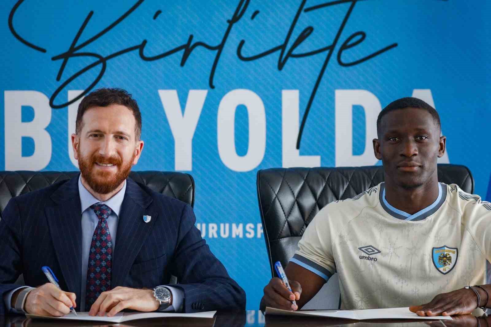 Erzurumspor FK, Diabate’yi kadrosuna kattı