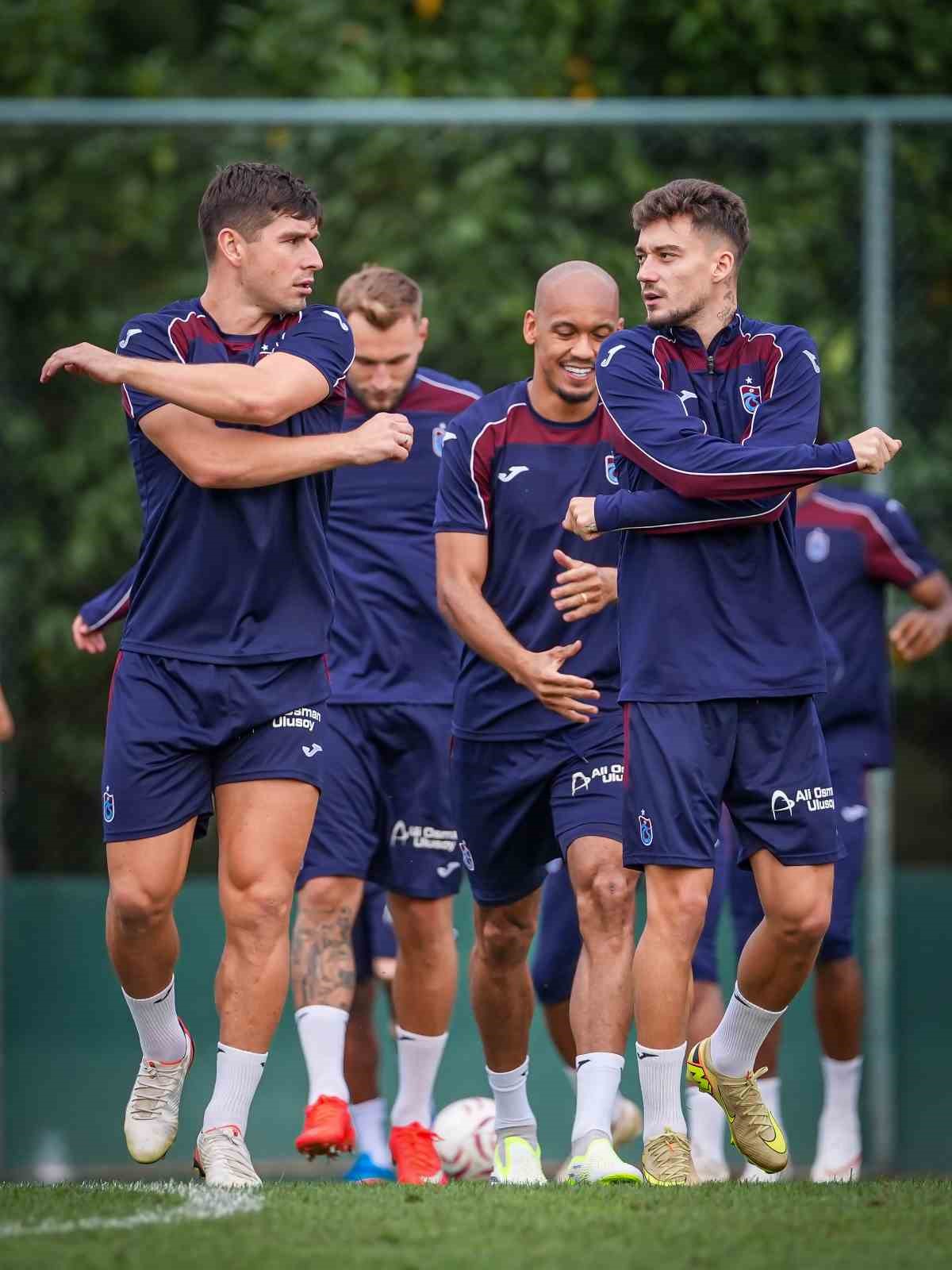Trabzonspor, Ferencvaros rövanşı hazırlıklarını sürdürdü