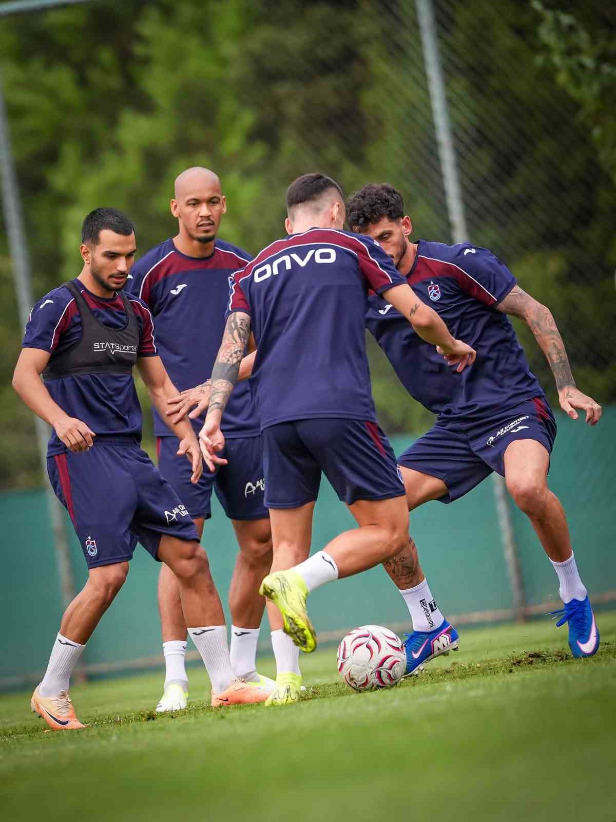 Trabzonspor, Ferencvaros rövanşı hazırlıklarını sürdürdü