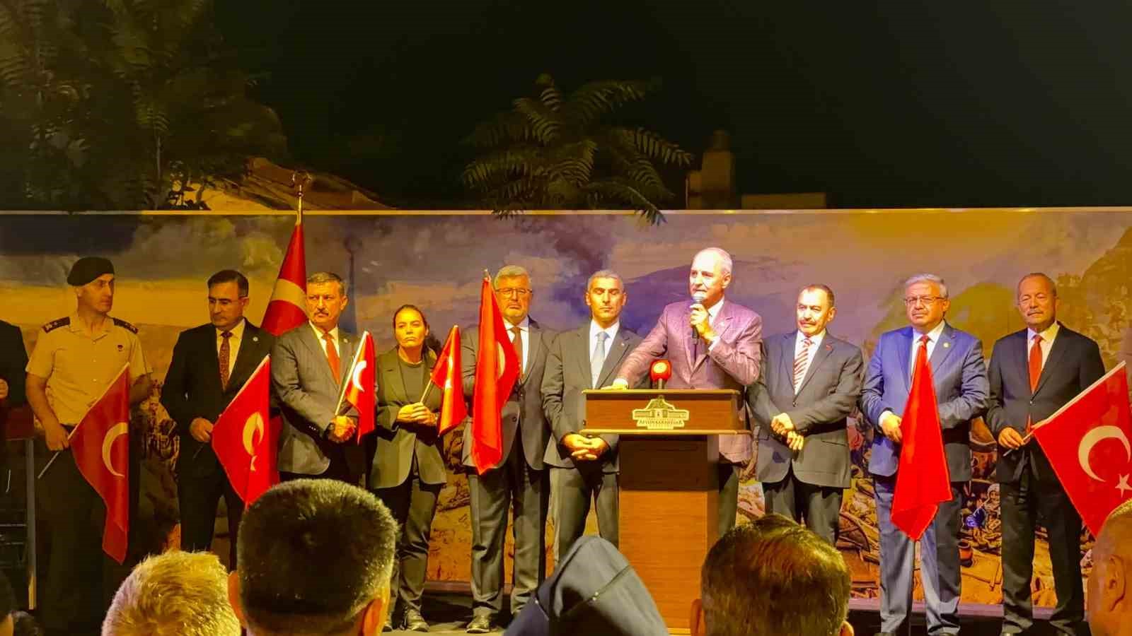 Kurtulmuş: "Aynı medeniyetin sahipleri ve aynı ortak geleceğin kaderdaşları olarak yolumuza devam edeceğiz"