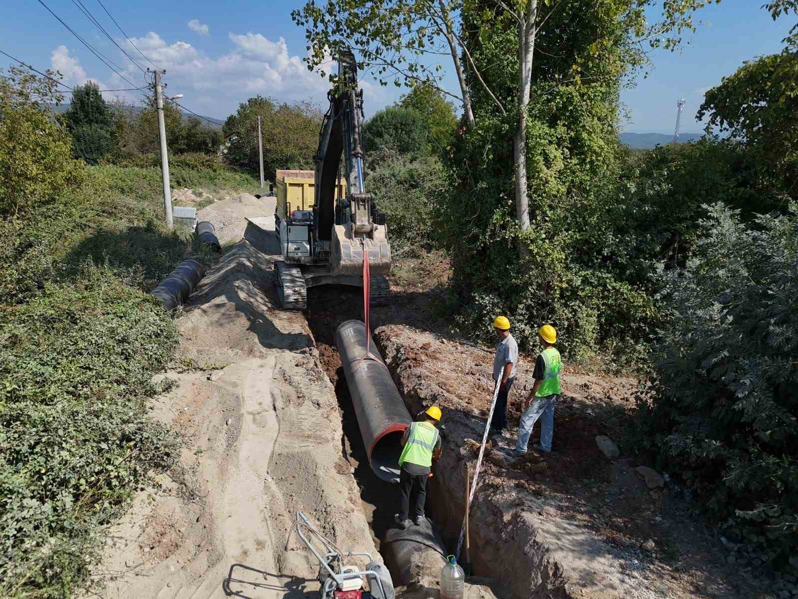 İçme suyu şebekesinde 35 kilometrelik imalat tamam