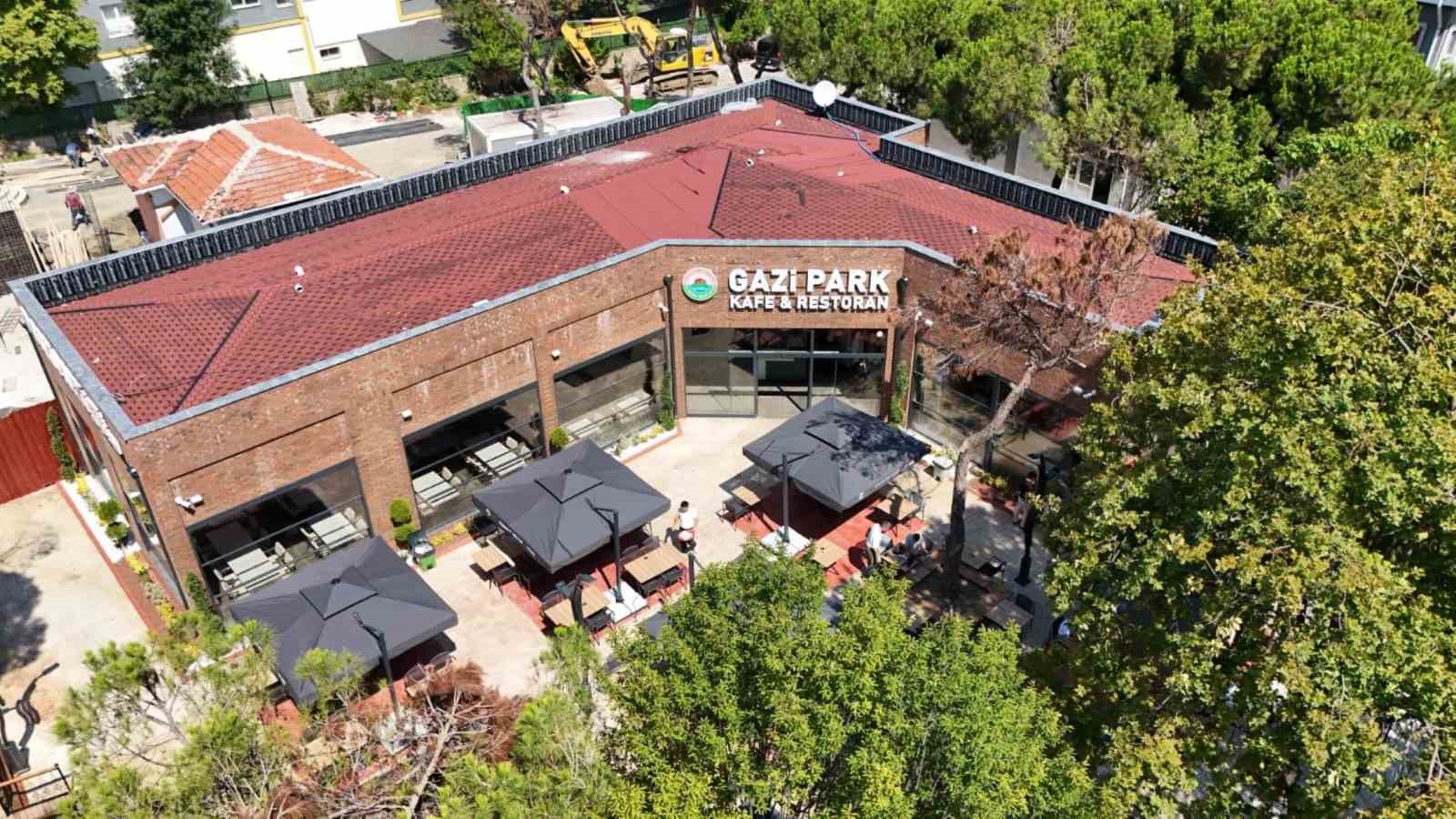 Gazi Park’ta değişim tamamlandı