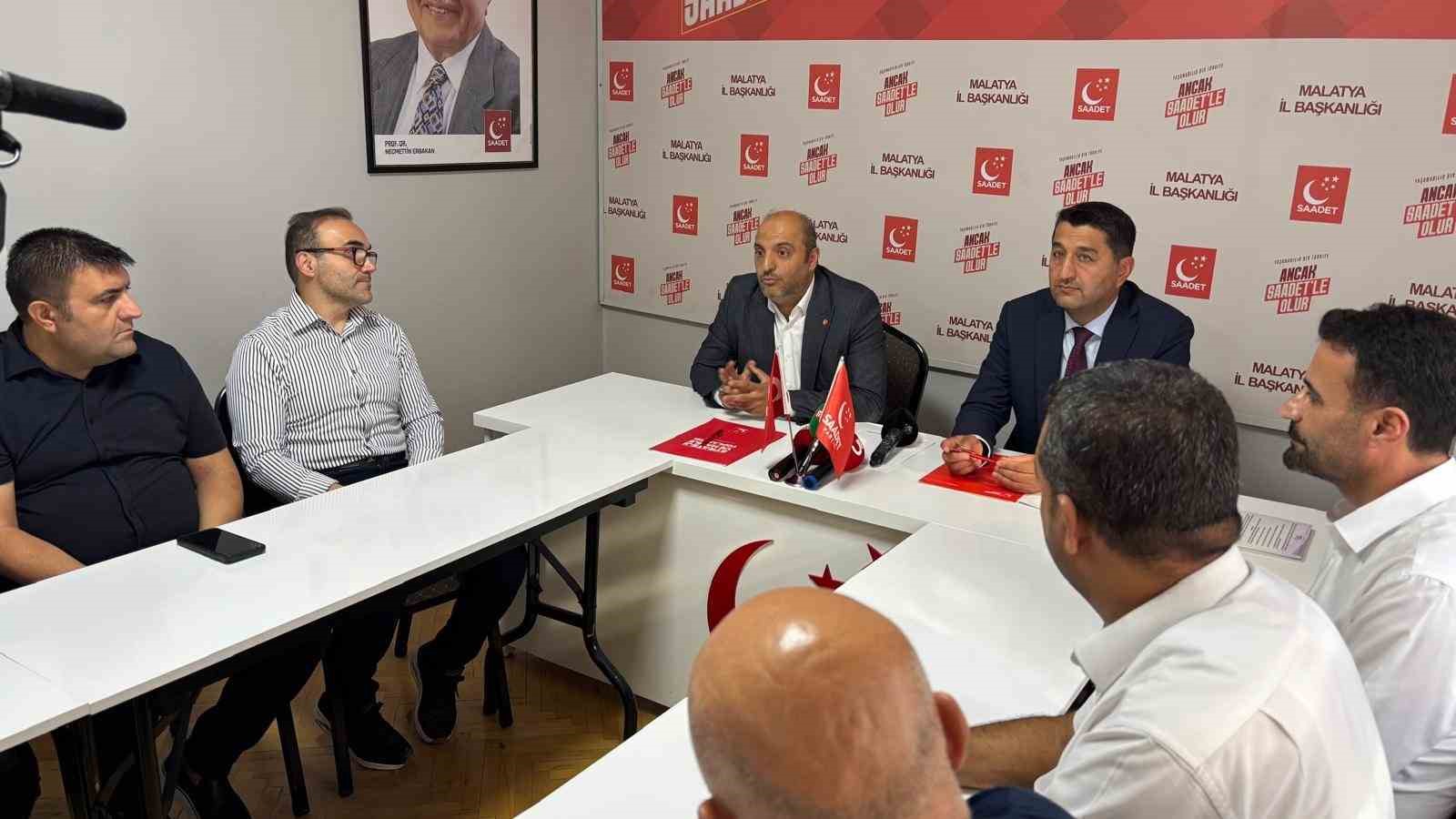 MTSO Başkan Adayı Boyraz’dan Saadet Partisi’ne ziyaret