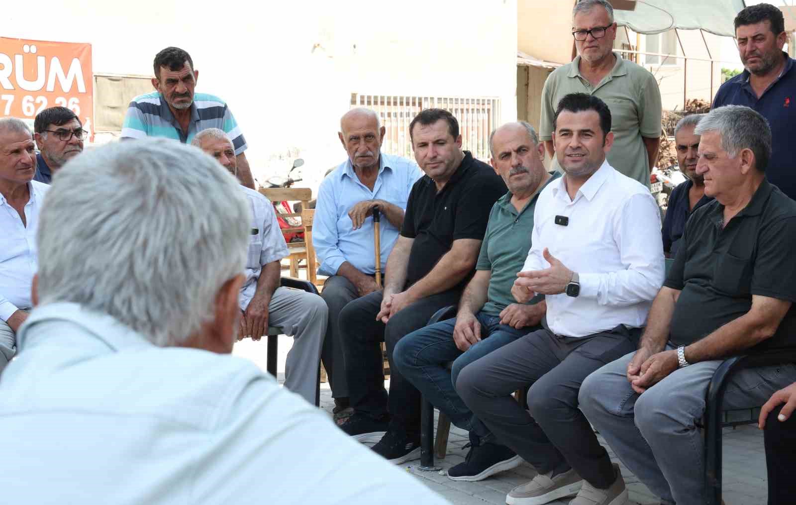 Beşikçi, Adanalıoğlu’nda muhtar ve vatandaşların taleplerini dinledi