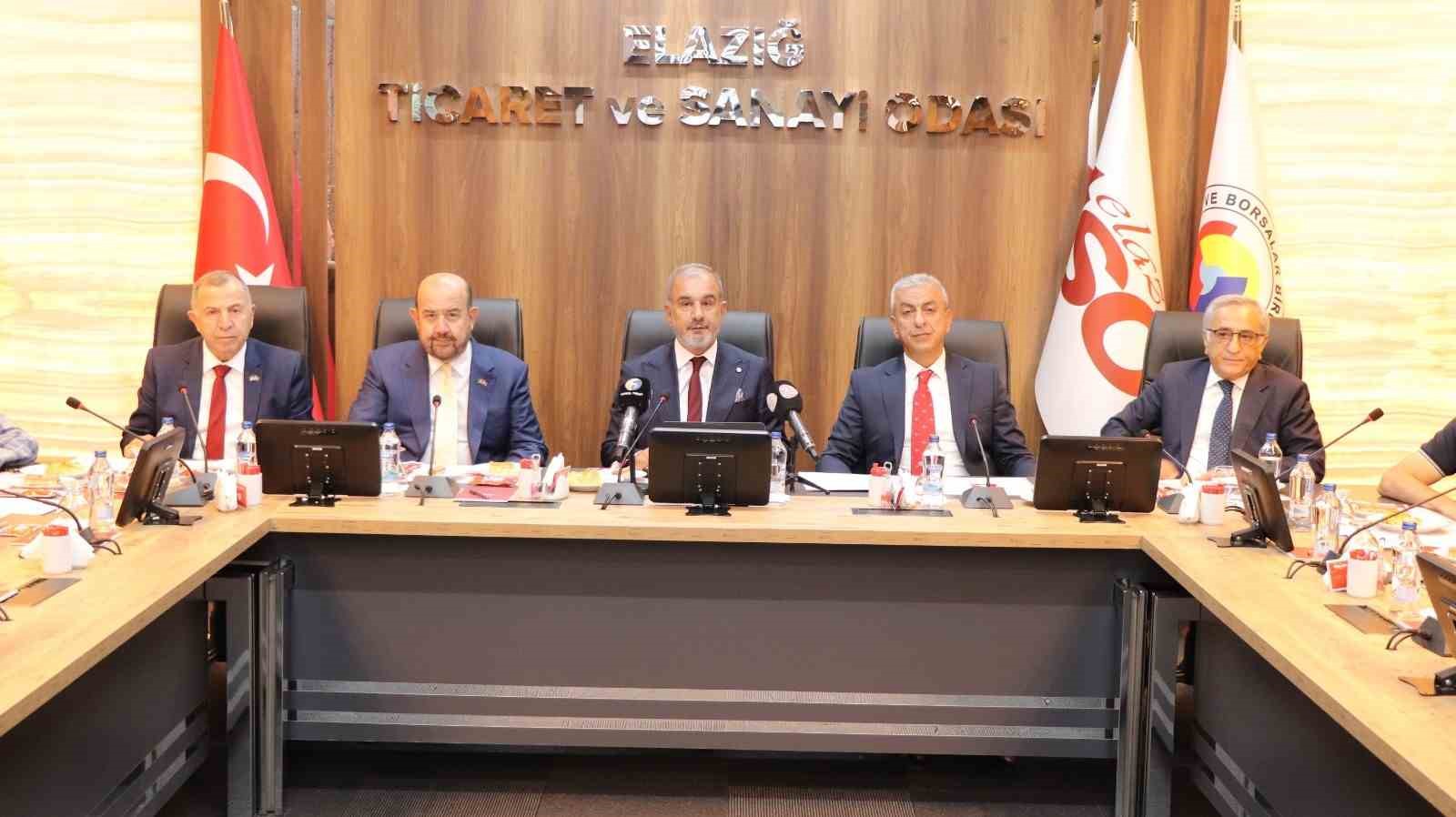 Elazığ TSO Başkanı Alan: "Dış ticareti geliştirecek adımlar atıyoruz"