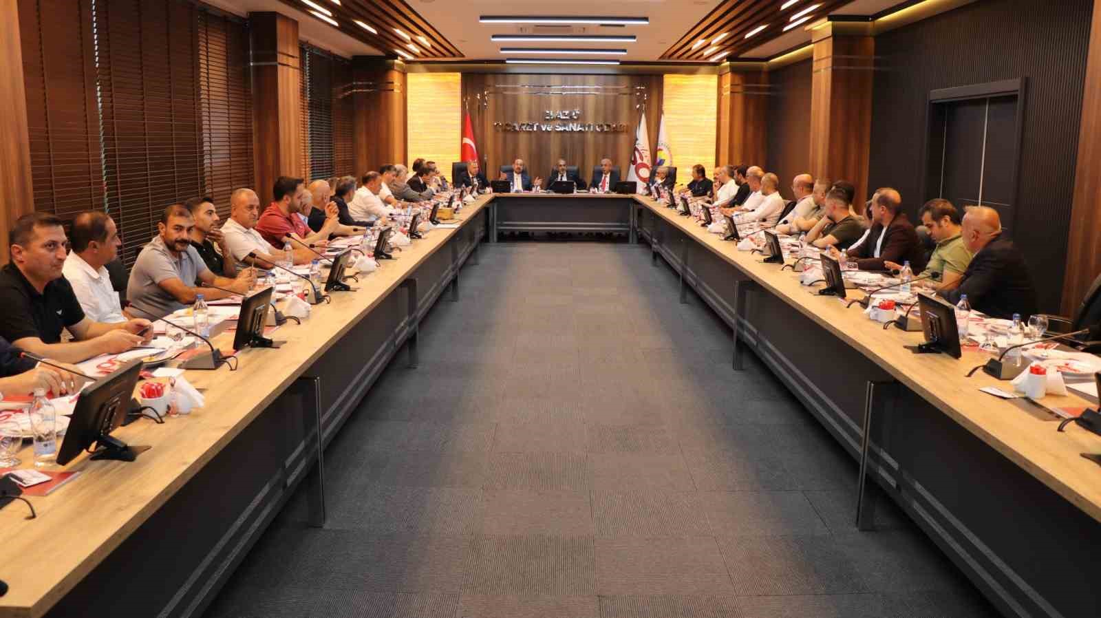 Elazığ TSO Başkanı Alan: "Dış ticareti geliştirecek adımlar atıyoruz"