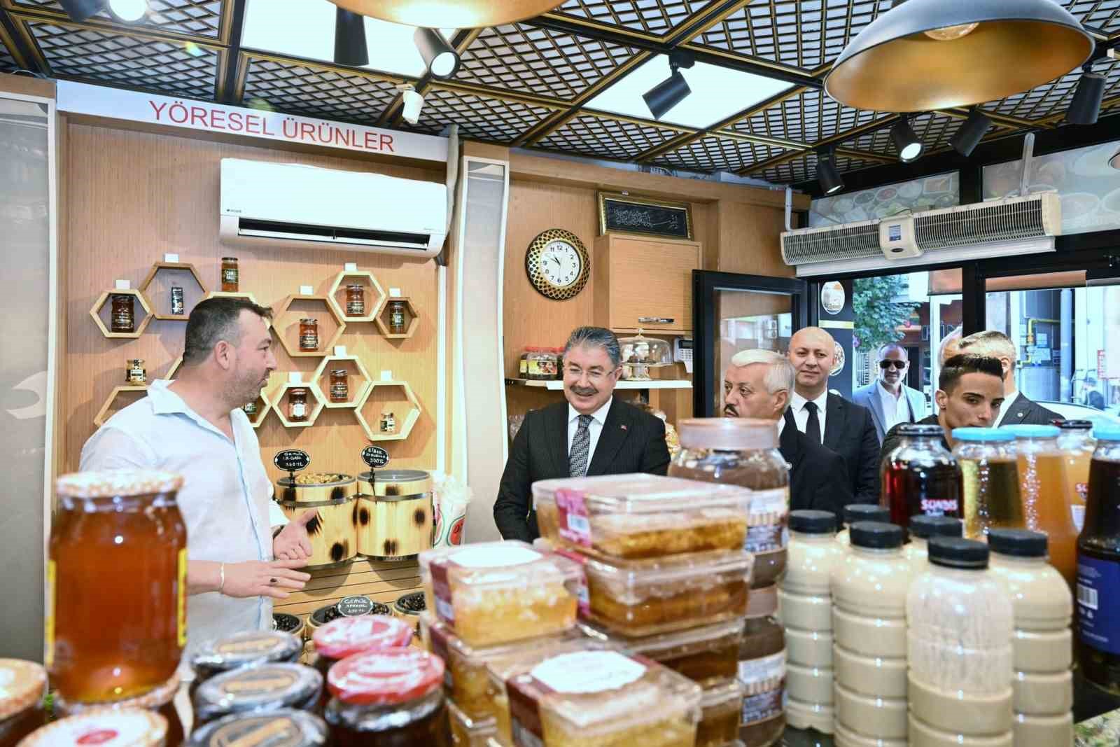 Vali Yılmaz’dan esnaf ziyareti