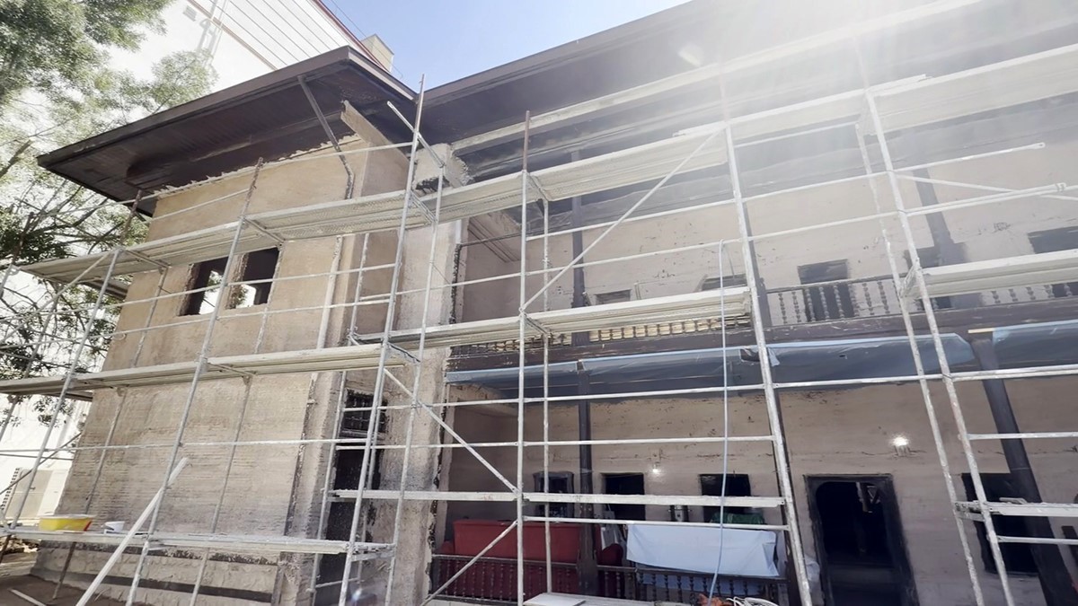 6 Şubat’ta hasar gören tarihi konak yeniden ayağa kaldırılıyor
