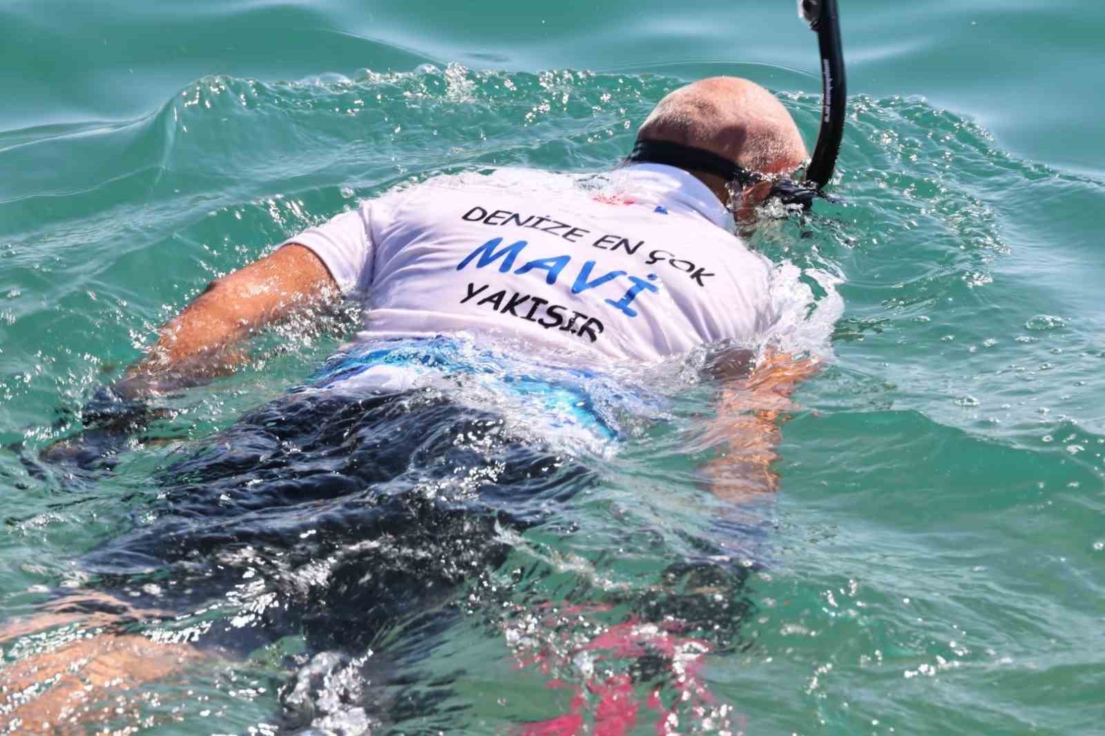 Bodrum’da deniz dibinden çıkanlar şaşırttı: Torba sahilinden 75 kilo atık çıkarıldı