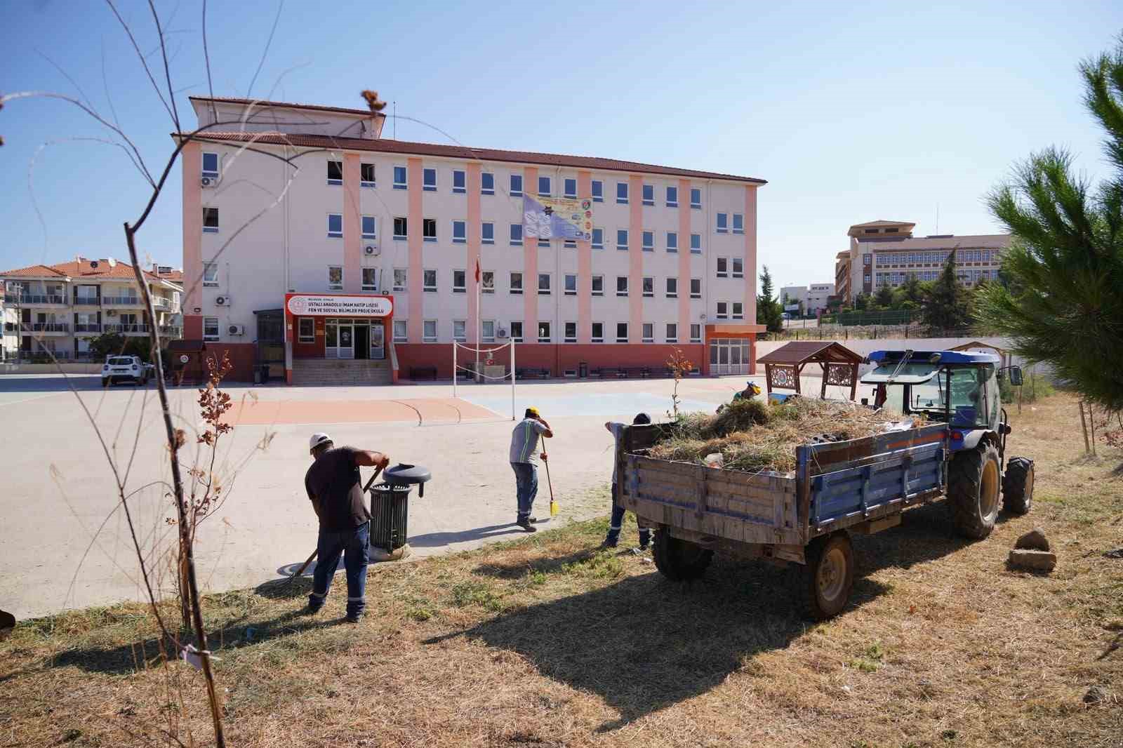 Okullar açılmadan kapsamlı temizlik