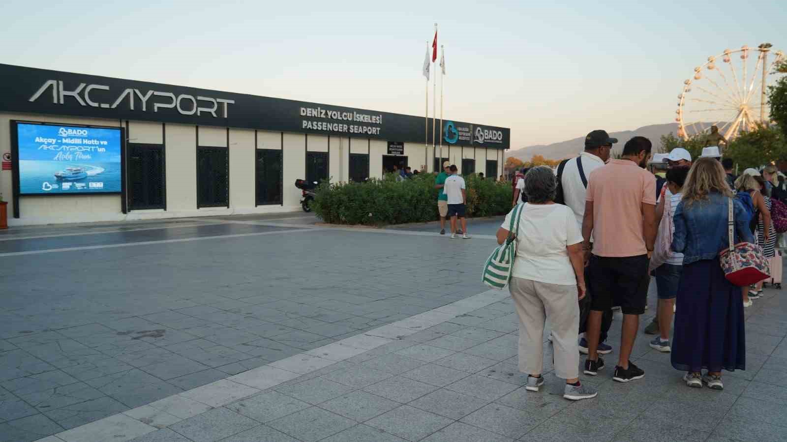 BADO Akçay-Midilli Hattı İlk Ayında Rekora Koştu