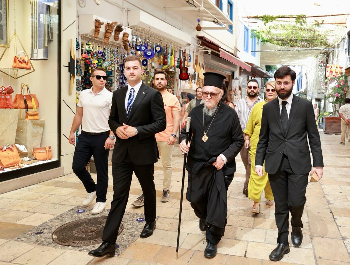 Patrik Bartholomeos, Bodrum Belediyesini ziyaret etti