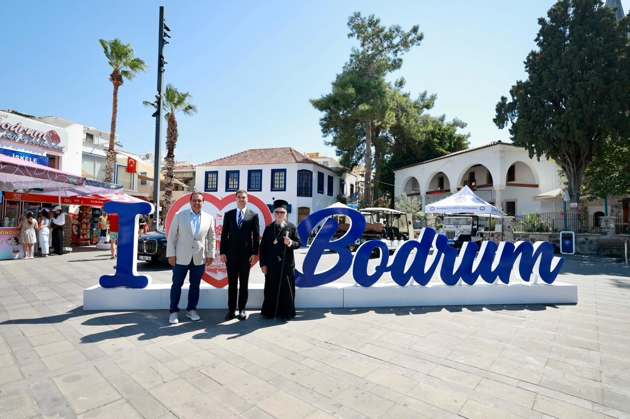 Patrik Bartholomeos, Bodrum Belediyesini ziyaret etti