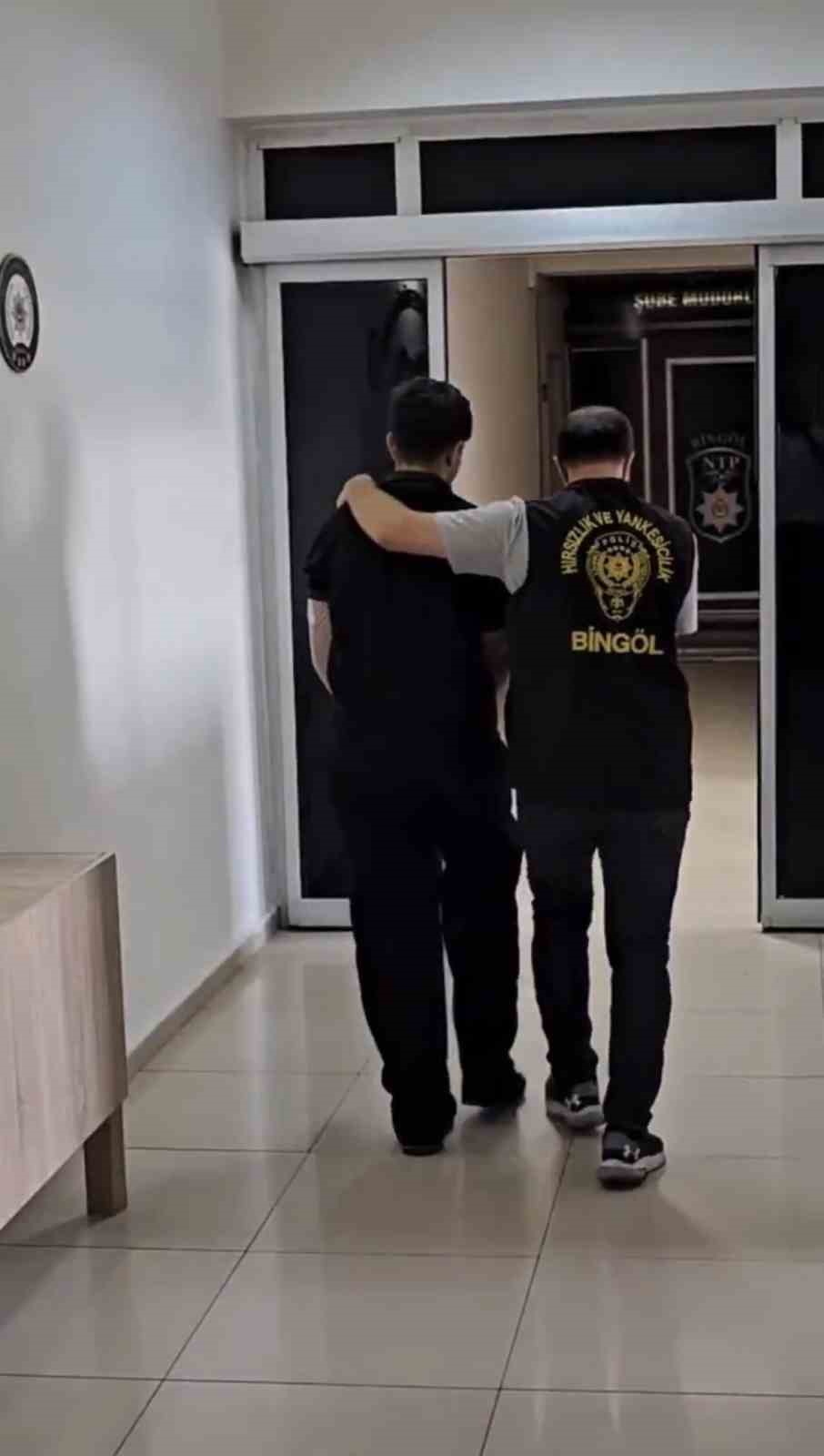 Bingöl’de motosiklet hırsızı tutuklandı