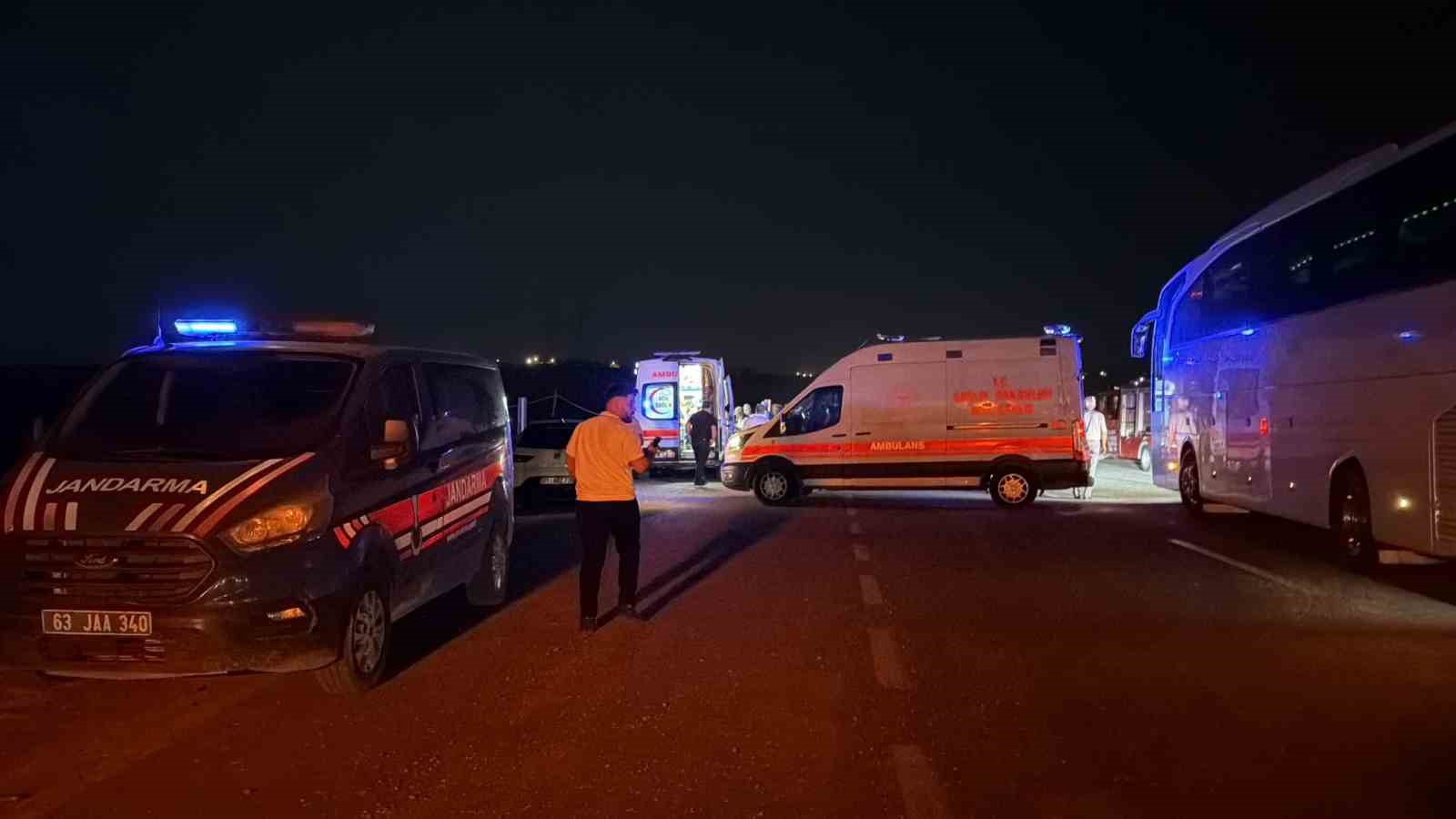 Şanlıurfa’da yolcu otobüsleri çarpıştı: 13 yaralı
