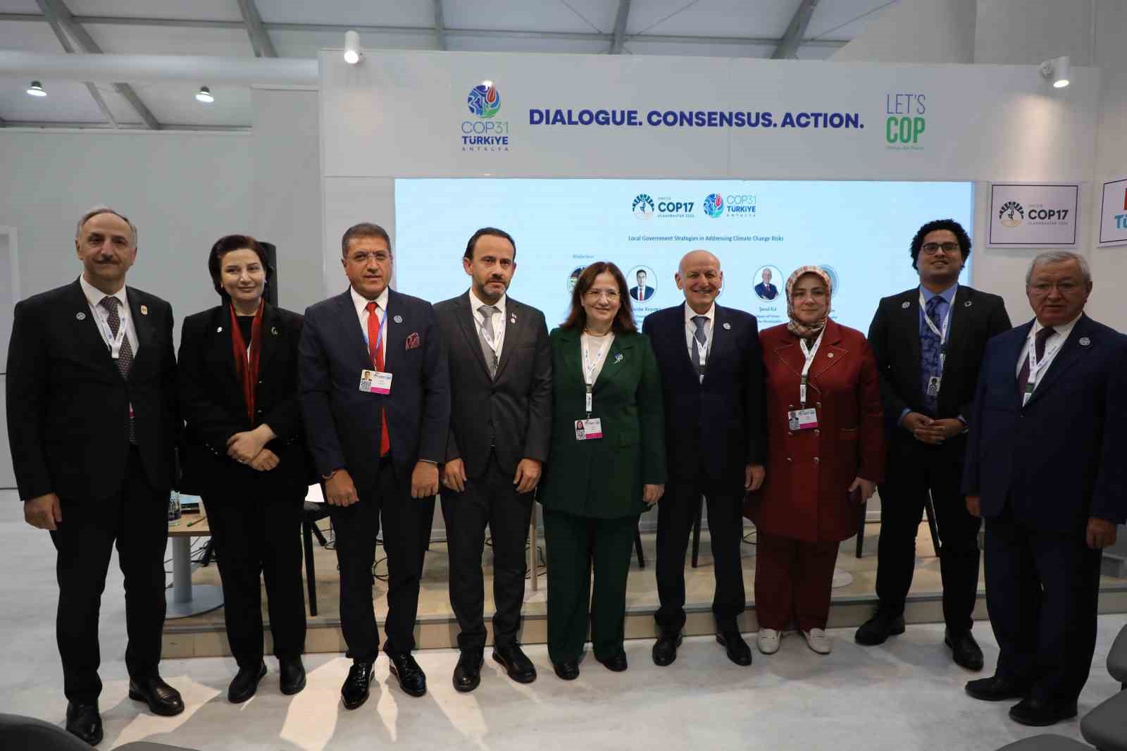 Terme Belediye Başkanı Kul, COP17’de konuştu: "Kırsalından kopmuş bir şehir sürdürülebilir olamaz"