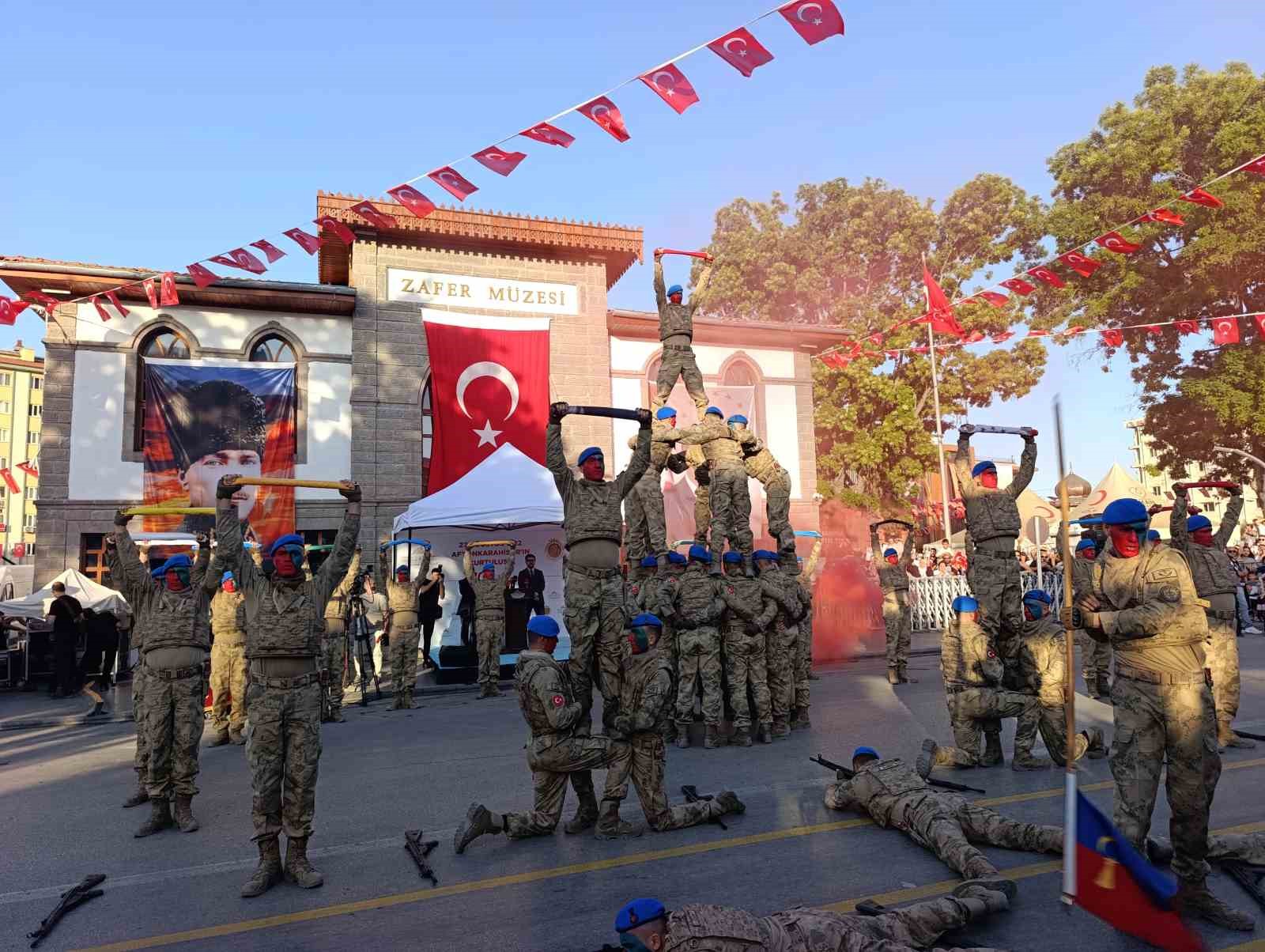 Afyonkarahisar’ın düşman işgalinden kurtuluşunun 104. yıldönümü kutlandı