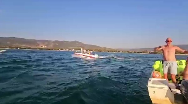 İznik Gölü’nde tekneden düşen 3 kişiden biri yaralandı
