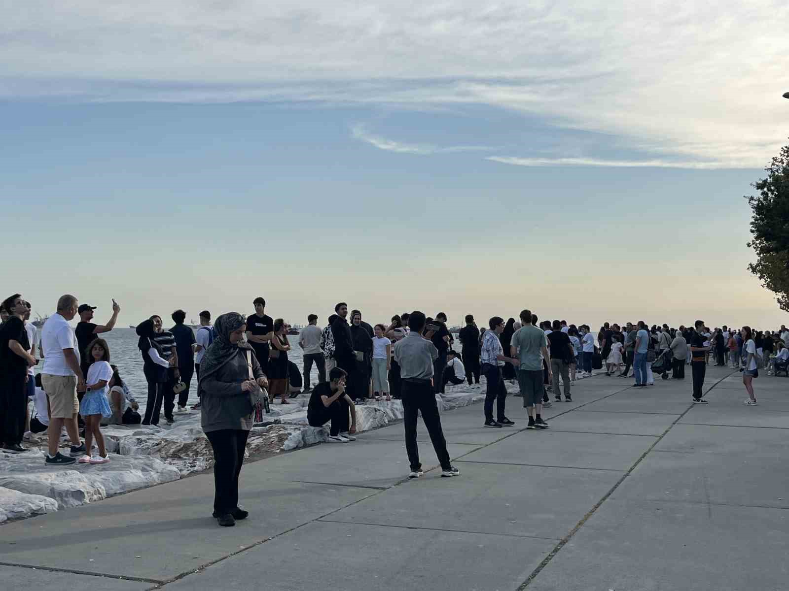SOLOTÜRK, İstanbul semalarında prova uçuşu yaptı