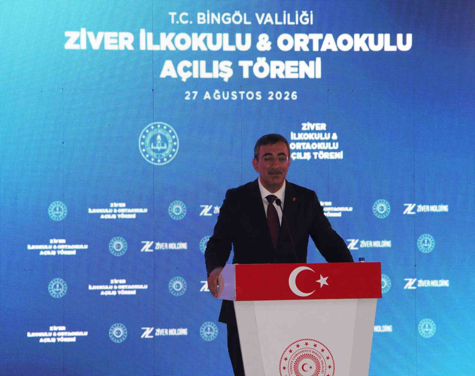 Cumhurbaşkanı Yardımcısı Yılmaz: "Bingöl’e 222 yeni derslik kazandıracağız"