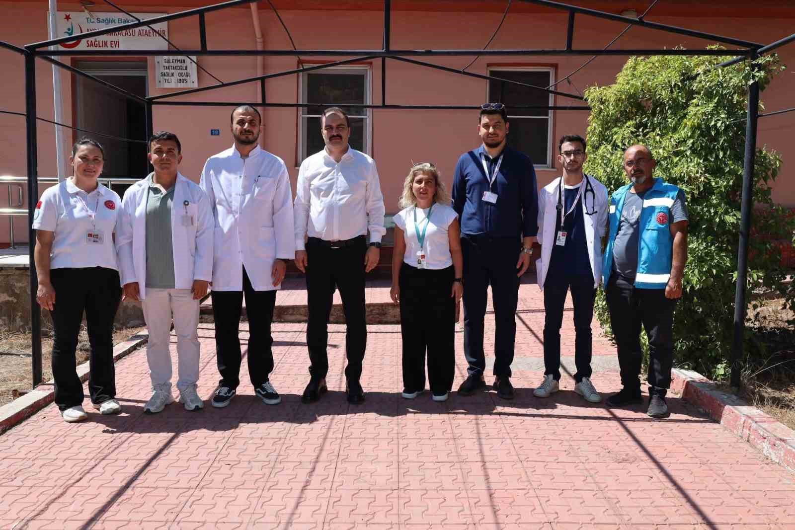 Karacasu’da evde sağlık hizmetleri vatandaşların ayağına gidiyor